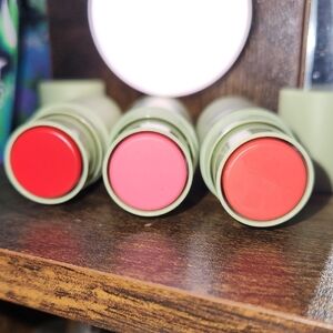 Pixi Lip Balm Trio - Red, Pink, Coral